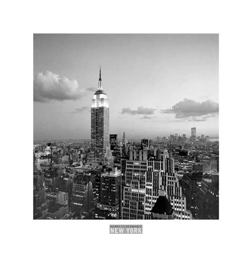 Empire State Building by Henri Silberman | 11 3/4 x 11 3/4 Fine Art Print