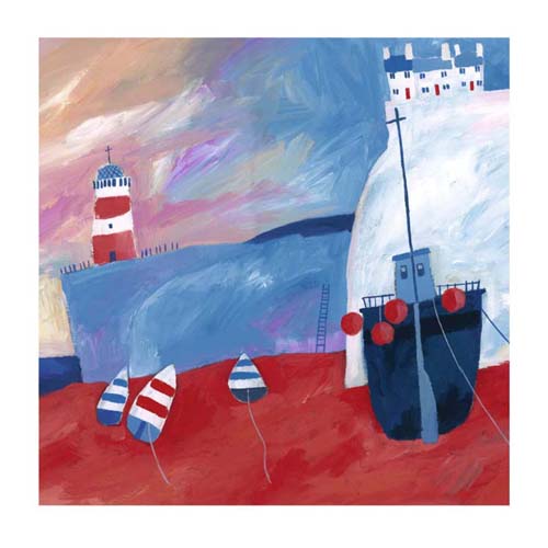 Low Tide by Dave Jaundrell | 11 3/4 x 11 3/4 Fine Art Print