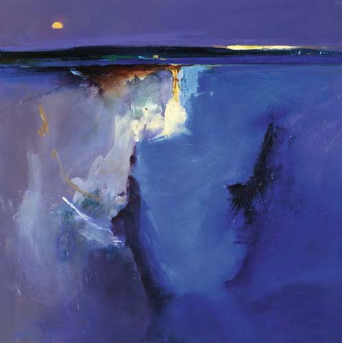 Framed Art Violet Horizon by Peter Wileman | 11 3/4 x 11 3/4