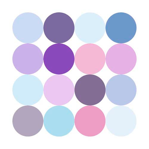 Sixteen Circles Make a Square I by Tasmin Phoenix | 11 3/4 x 11 3/4