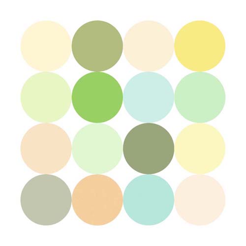 Sixteen Circles Make a Square II by Tasmin Phoenix | 11 3/4 x 11 3/