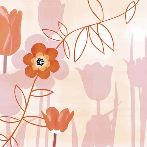 Sogetsu by Kate Knight | 11 3/4 x 11 3/4 Fine Art Print