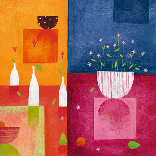 Un Beau Matin I by Alex Burnett | 11 3/4 x 11 3/4 Fine Art Print