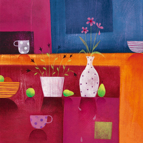 Un Beau Matin III by Alex Burnett | 11 3/4 x 11 3/4 Fine Art Print