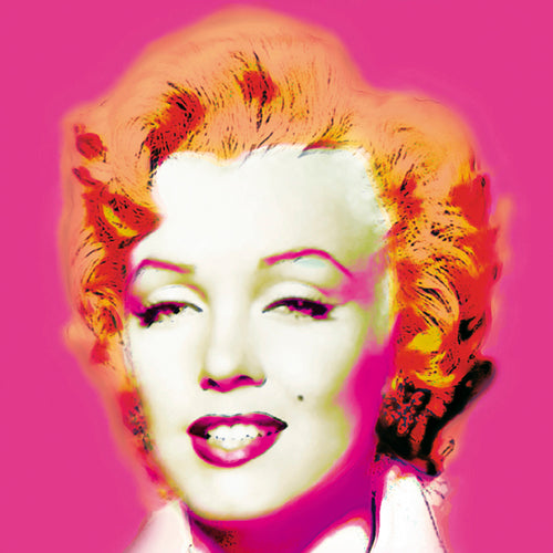 Framed Art Marilyn in Pink by Wyndham Boutler | 11 3/4 x 11 3/4