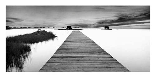 Framed Art The Jetty by Gary Faye | 19 3/4 x 39 1/2