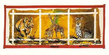 In the Wild by Rolf Knie | 19 3/4 x 39 1/2 Fine Art Print