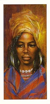 Hakuna by Ben Mogador | 39 1/2 x 19 3/4 Fine Art Print