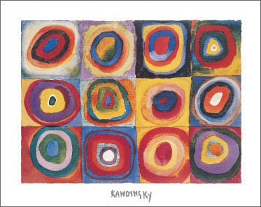 Farbstudie by Wassily Kandinsky | 22 x 28 Fine Art Print