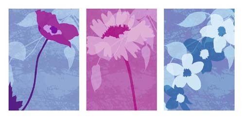 Yoru Boshoku Asa by Kate Knight | 19 3/4 x 39 1/2 Fine Art Print