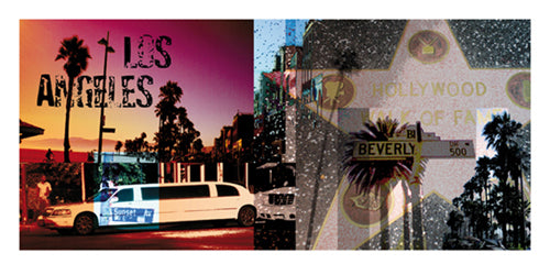 Los Angeles by Don Carlson | 19 3/4 x 39 1/2 Fine Art Print