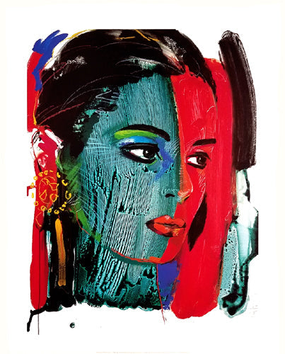 Framed Art Eye to Eye by Rolf Knie | 19 5/8 x 15 5/8