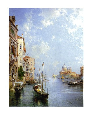 Il Canale Grande, Venezia by Franz Richard Unterberger