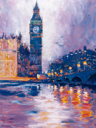 Big Ben, London by Roy Avis | 31 1/2 x 23 1/2 Fine Art Print