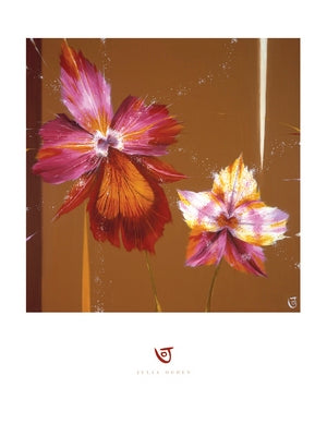 Orchids & Seeds by Julia Ogden | 31 1/2 x 23 1/2 Fine Art Print