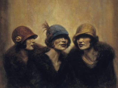 Girl Talk by Hamish Blakely | 23 1/2 x 31 1/2 Fine Art Print