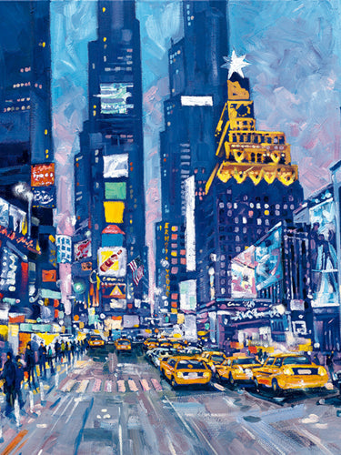 Times Square, NYC by Roy Avis | 31 1/2 x 23 1/2 Fine Art Print
