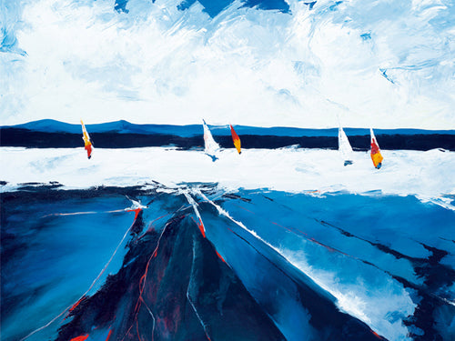Framed Art Riding the Waves by Candice Tait | 23 1/2 x 31 1/2