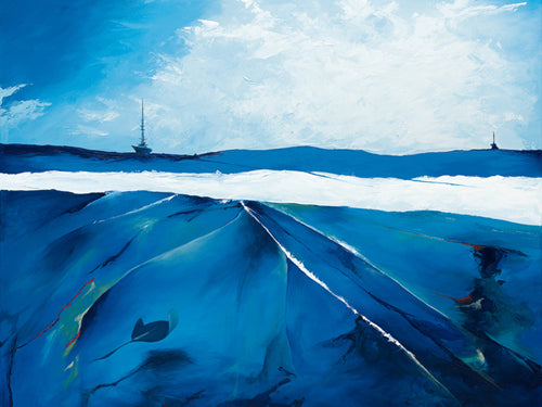 Incandesecent Seascape by Candice Tait | 23 1/2 x 31 1/2 Fine Art Print