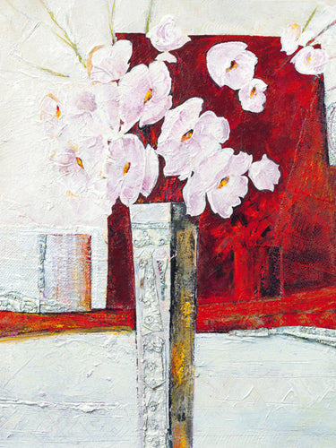 Vaso con Fiori I by Berenice Ricca | 31 1/2 x 23 1/2 Fine Art Print