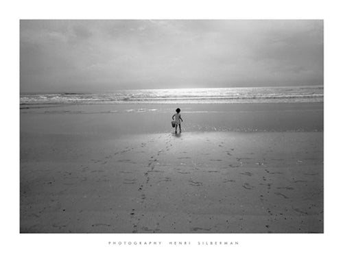 Joe on the Beach by Henri Silberman | 23 1/2 x 31 1/2 Fine Art Print