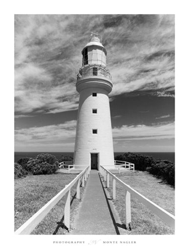 Lighthouse, Port Campbell, Australia by Monte Nagler