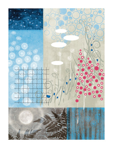 Frosty Moon II by Val Garcia | 31 1/2 x 23 1/2 Fine Art Print