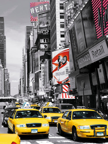 Times Square II by Lawrence | 31 1/2 x 23 1/2 Fine Art Print