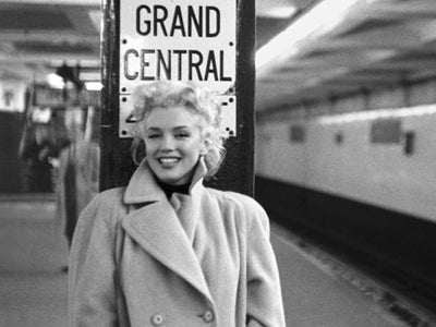 Marilyn Monroe, Grand Central Station by Ed Feingersh