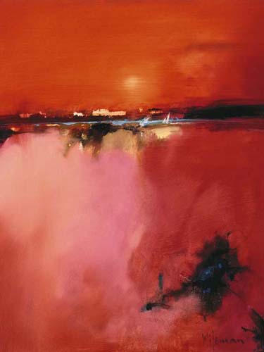 Framed Art Orange Horizon by Peter Wileman | 31 1/2 x 23 1/2