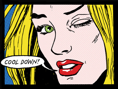 Cool Down! by Tee Buzz | 23 1/2 x 31 1/2 Fine Art Print