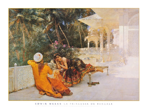 Framed Art La Princesse de Bengale by Edwin Weeks | 23 1/2 x 31 1/2