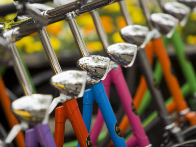 Colourful Bikes Amsterdam II by Neil Emmerson | 23 1/2 x 31 1/2 Art