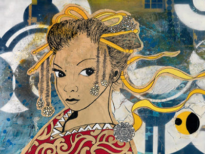 Lady Kyoto by Pascal Suprapto Schmid | 23 1/2 x 31 1/2 Fine Art Print