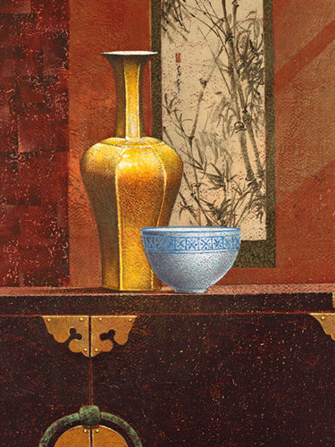 Feng Shui I by Mira Latour | 31 1/2 x 23 1/2 Fine Art Print