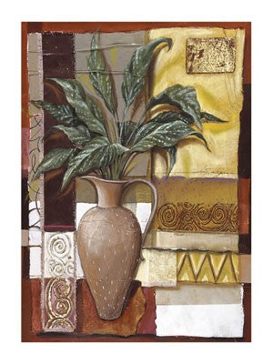 Aspidistra Jug by Emilie Gerard | 31 1/2 x 23 1/2 Fine Art Print