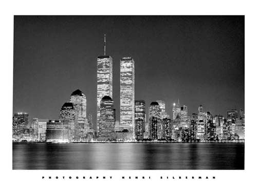 Framed Art Manhattan by Henri Silberman | 23 1/2 x 31 1/2