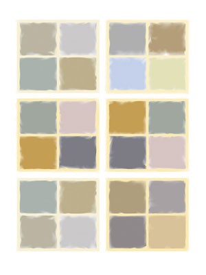 Quadrilaterals by Garner Morton | 31 1/2 x 23 1/2 Fine Art Print