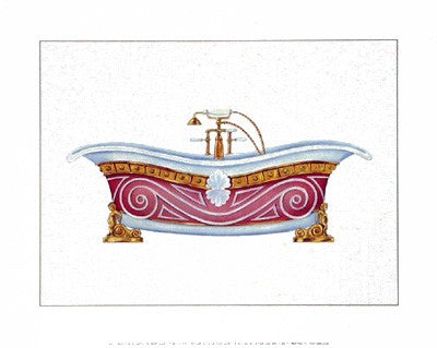 Bathtub III by Robert James Ford | 11 3/4 x 9 1/2 Fine Art Print