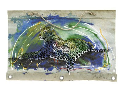 Leopard by Rolf Knie | 9 1/2 x 11 3/4 Fine Art Print