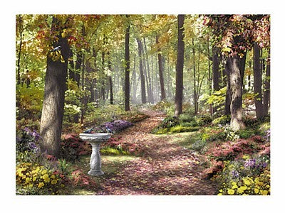 The Forest Path by Alan Giana | 9 1/2 x 11 3/4 Fine Art Print