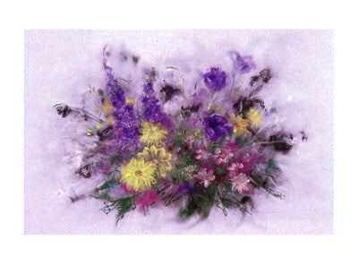 Blumenstrauss II by Mimi Selzner | 9 ½ x 11 ¾ Fine Art Print