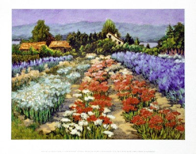 Fleurs a Couper by Nicole Clement | 9 1/2 x 11 3/4 Fine Art Print