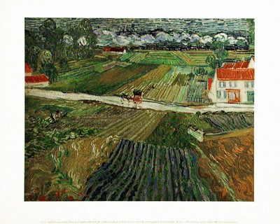 Paysage d’Auvers apres la Pluie by Vincent van Gogh