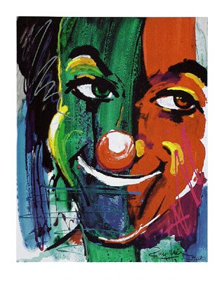 Face of the Clown by Rolf Knie | 11 3/4 x 9 1/2 Fine Art Print