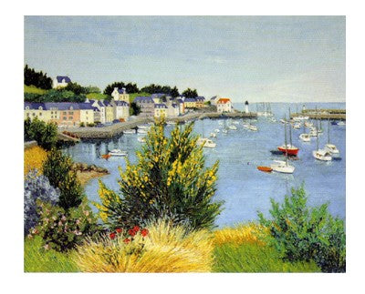 Coquelicots et Genets by Florence Arven | 9 1/2 x 11 3/4 Fine Art Print