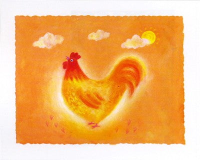 Chicken by Janie Coath | 9 1/2 x 11 3/4 Fine Art Print