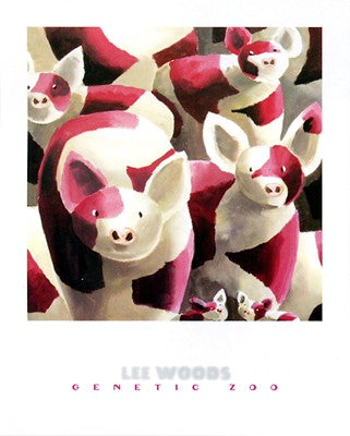 Genetic Zoo III by Lee Woods | 11 3/4 x 9 1/2 Fine Art Print
