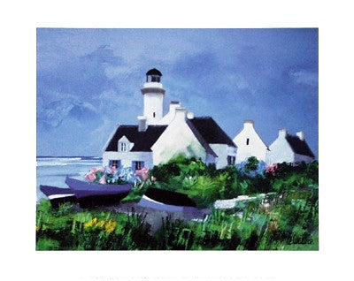 Le Phare by Marc LeCoultre | 9 1/2 x 11 3/4 Fine Art Print