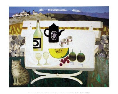 Lunch in the Luberon by Mary Fedden | 9 1/2 x 11 3/4 Fine Art Print